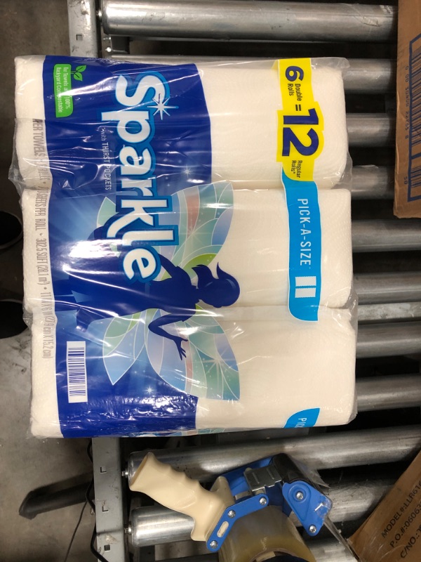 Photo 2 of  Sparkle Pick-a-Size with Thirst Pockets Paper Towels,