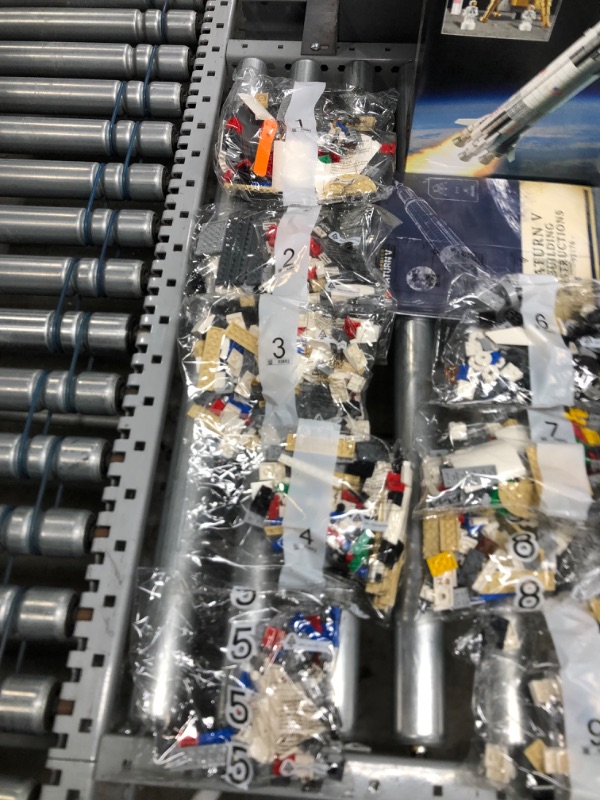 Photo 2 of ***SEE NOTES***
LEGO Ideas NASA Apollo Saturn V 92176 Outer Space Model Rocket for Kids and Adults, Science Building Kit (1969 Pieces)
