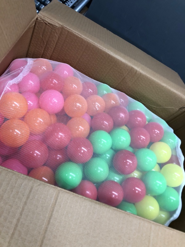 Photo 1 of BalanceFrom Fitness 2.3 in 400 Crush Proof Play Pit Balls with Storage Bag
