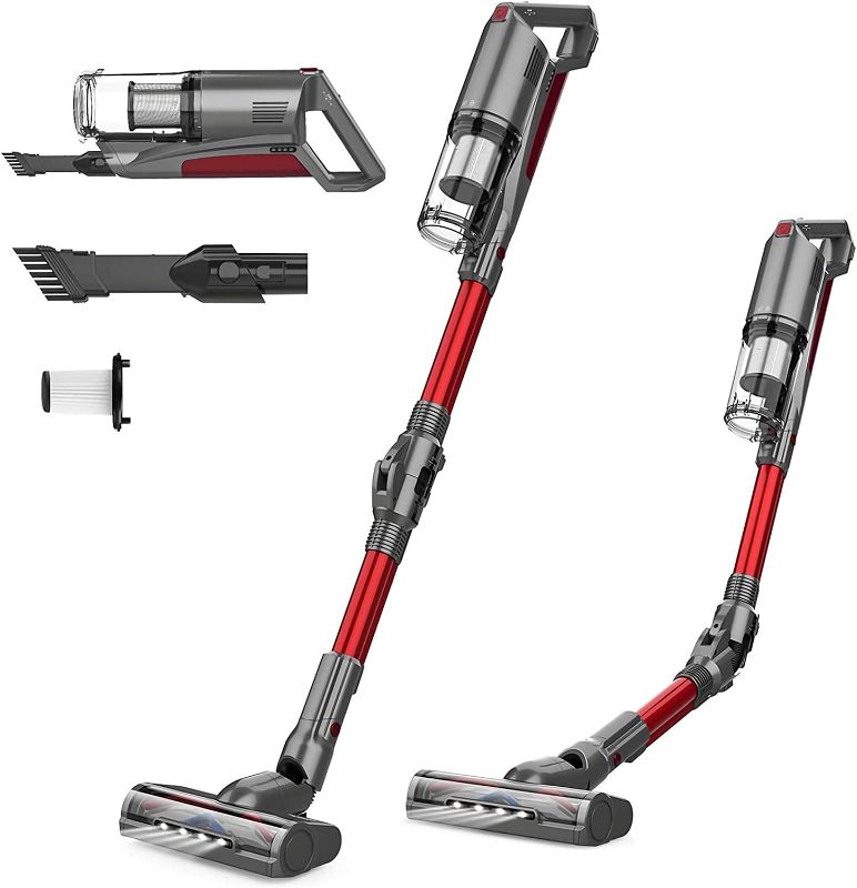 Photo 1 of Cordless Vacuum Cleaner,Whall 25kPa Suction 4 in 1 Foldable Cordless Stick Vacuum Cleaner,