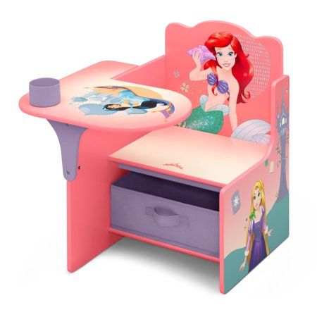 Photo 1 of Disney Princess Chair Desk with Storage Bin - Ideal for Arts & Crafts Snack Time Homeschooling Homework & More by Delta Children
