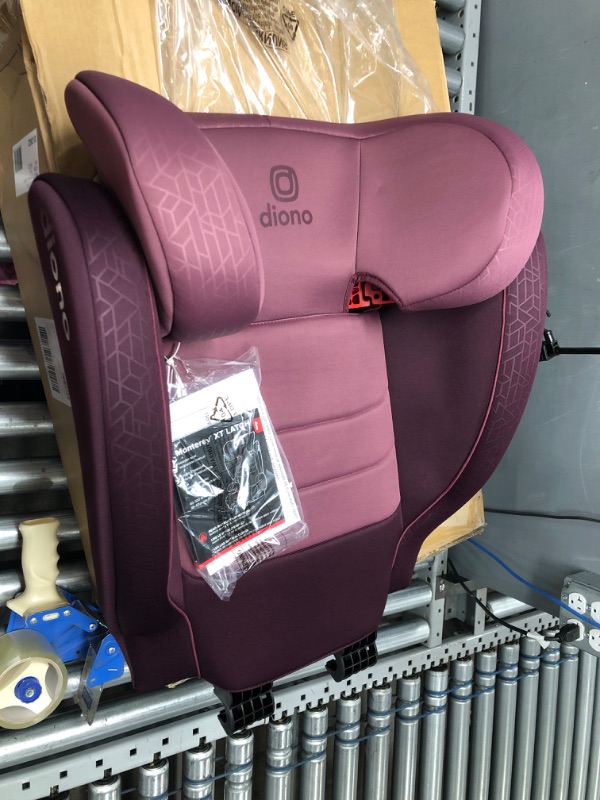 Photo 1 of Diono Monterey XT Latch Booster Seat Plum