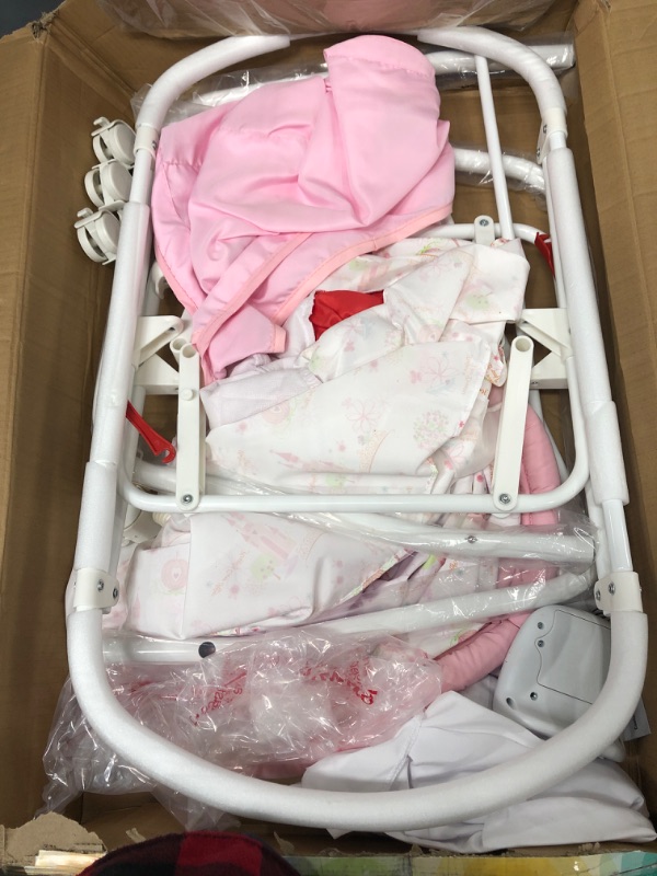 Photo 3 of Delta Children Disney Gliding Bassinet Pink Princess
