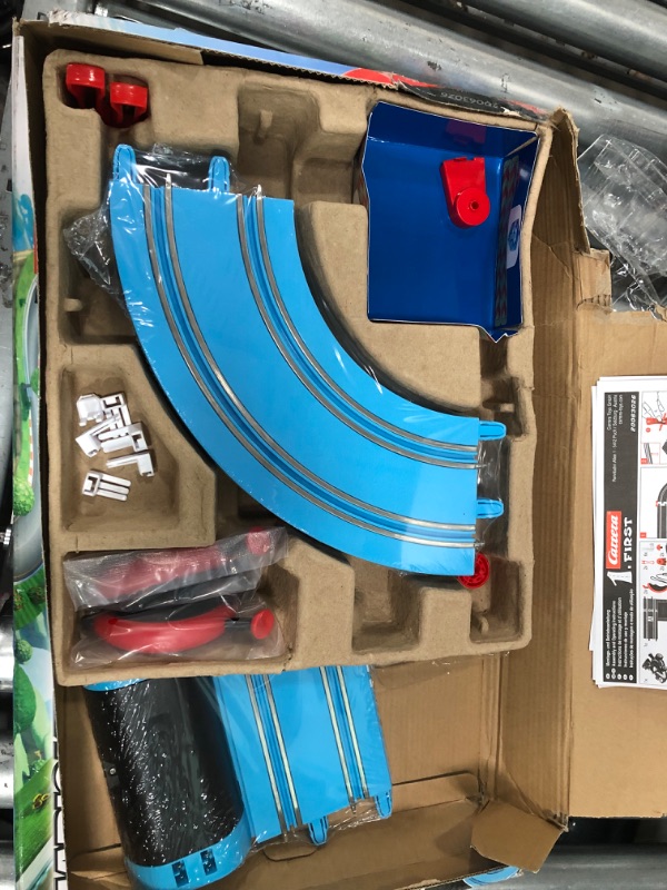 Photo 5 of **TRACK PARTS ONLY, INCOMPLETE**
Carrera First Mario Kart - Slot Car Race Track with Spinners