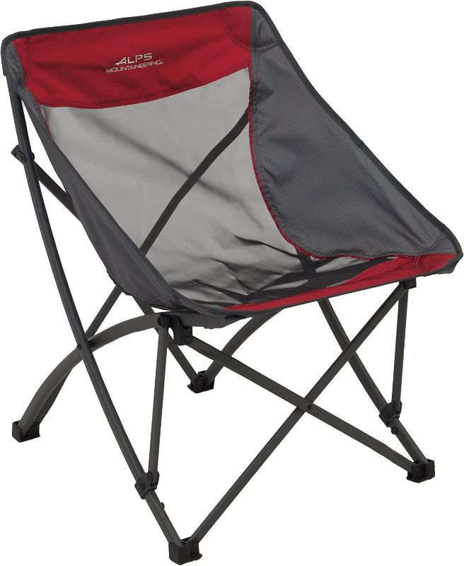 Photo 1 of **OPENED**
ALPS Mountaineering Camber Chair, One Size - Salsa/Charcoal

