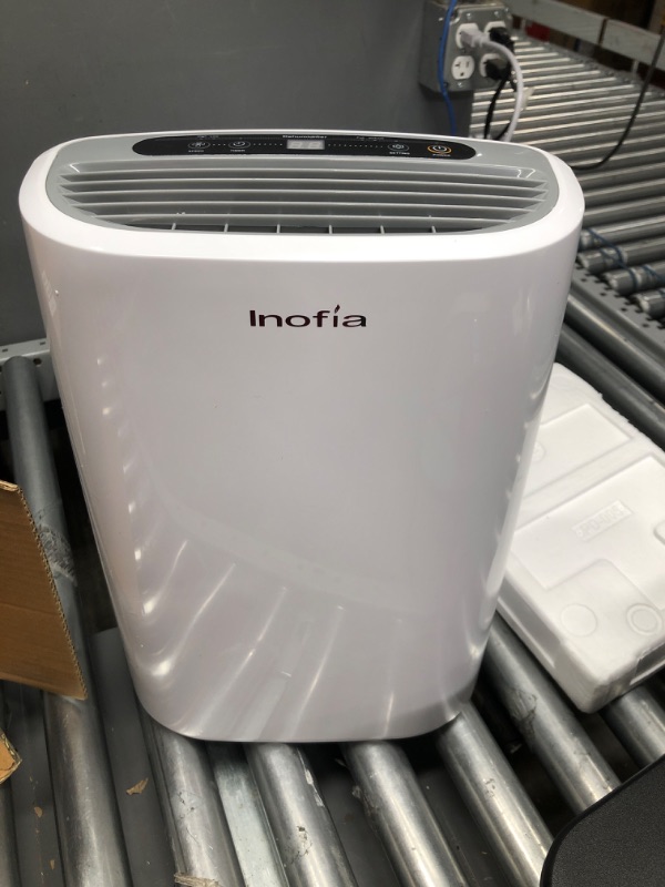 Photo 1 of Air Purifier, Home Air Purifiers For Large Room Up To 1620 sq.ft, INOFIA True HEPA Air Filter With 5 Timer Settings 3 Fan Speeds, Ultra-Quiet Air Cleaner For Pets Dander Hair Smoke Smell Pollen
