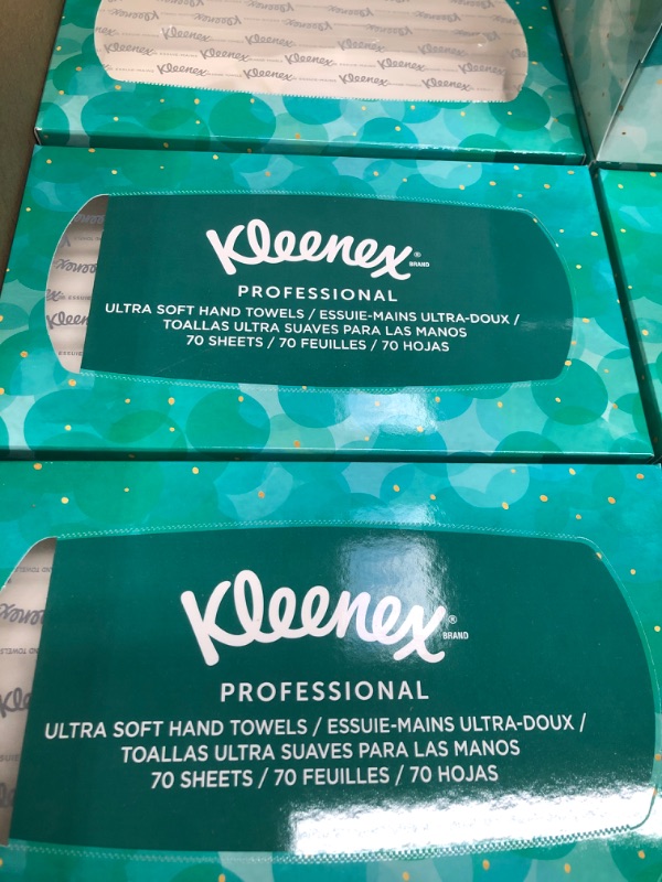 Photo 1 of 13 BOXES OF  KLEENEX PROFEESIONAL ULTRA SOFT TOWEL 70 SHEETSIN EACH BOX 