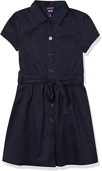 Photo 1 of French Toast Girls' Twill Safari Shirtdress
SIZE: 12