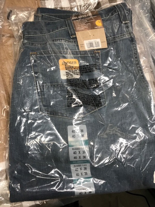 Photo 2 of Carhartt Men’s Rugged Flex® Relaxed Fit 5-Pocket Jean
SIZE: 40 X0 36