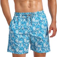 Photo 1 of Biwisy Mens Swim Trunks Quick Dry Swim Shorts Mesh Lining Swimwear Bathing Suits with Pockets
LARGE