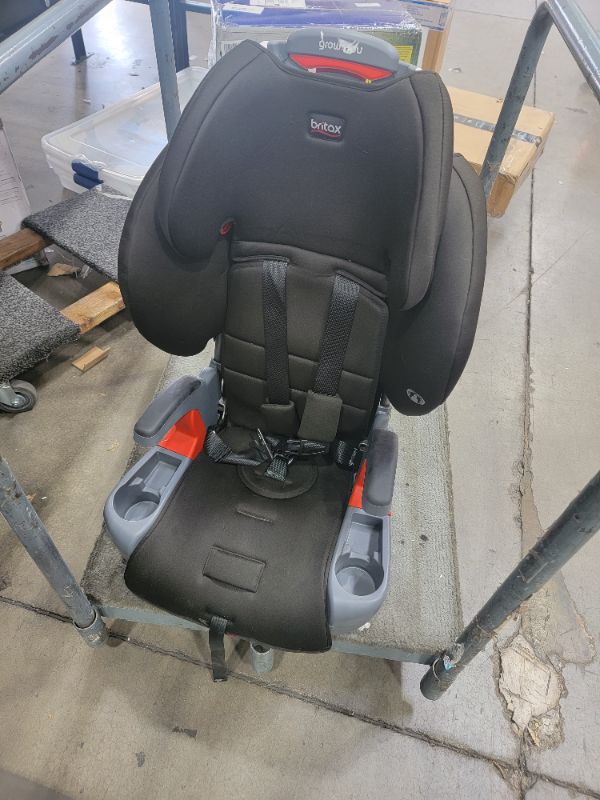 Photo 1 of Britax Grow with You ClickTight Harness-2-Booster Car Seat,Black , 26.5x17.75x25 Inch (Pack of 1)
