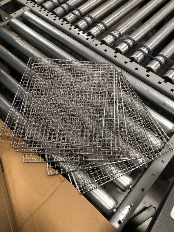 Photo 2 of Electric Countertop Food Dehydrator Machine - 600-Watt Premium Multi-Tier Meat Beef Jerky Maker Fruit/Vegetable Dryer w/ 6 Stainless Steel Trays, Digital Timer, Temperature Control - NutriChef
