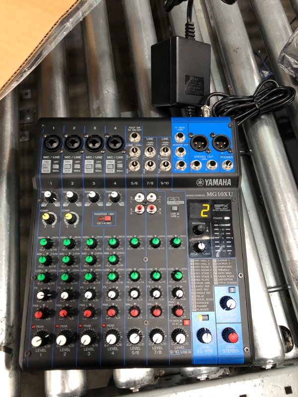 Photo 3 of Yamaha MG10XU 10-Channel Mixer With Effects