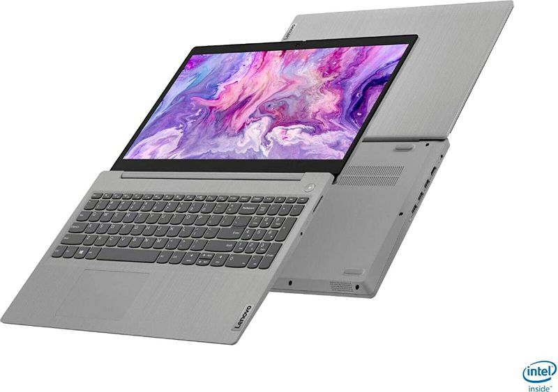 Photo 1 of Lenovo - IdeaPad 3 15" Laptop - Intel Core i3-1005G1-8GB Memory - 256GB SSD - Platinum Grey - 81WE011UUS
