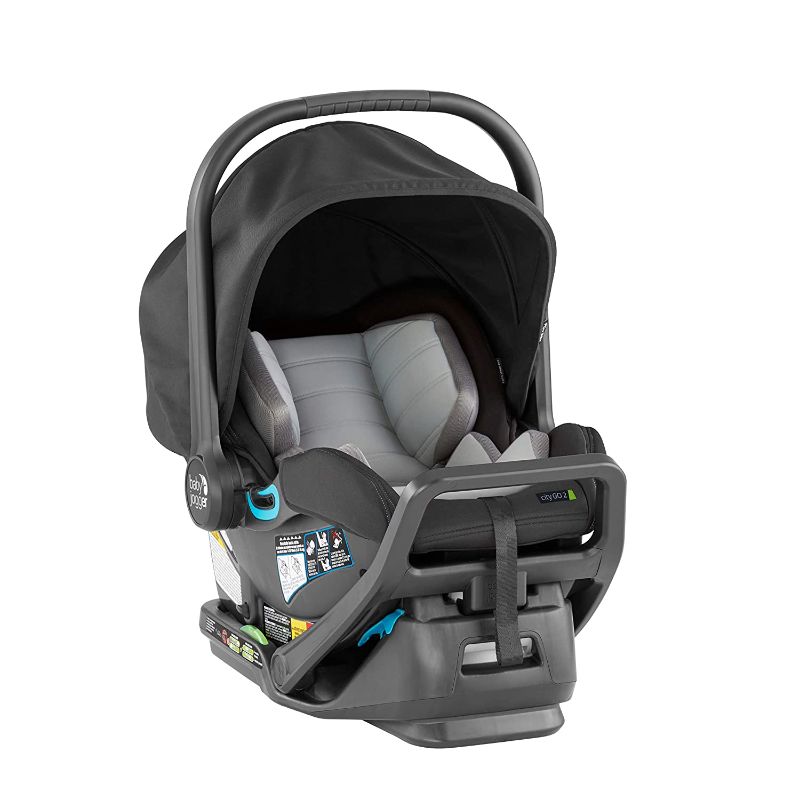 Photo 4 of Baby Jogger City GO 2 Infant Car Seat, Slate, Gray
