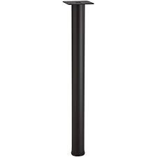 Photo 1 of 34 1/2" Hafele table legs set of 4, steel, black Squared