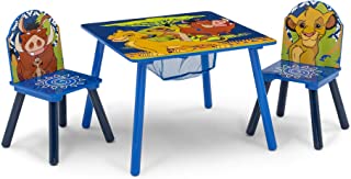 Photo 1 of Delta Children Kids Table and Chair Set With Storage (2 Chairs Included) - Ideal for Arts & Crafts, Snack Time, Homeschooling, Homework & More - Greenguard Gold Certified, Disney The Lion King
