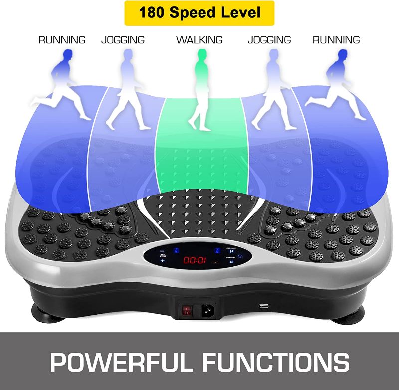 Photo 1 of  Vibration Plate Exercise Machine,Whole Body Exercise Vibration Fitness Platform,350Lbs