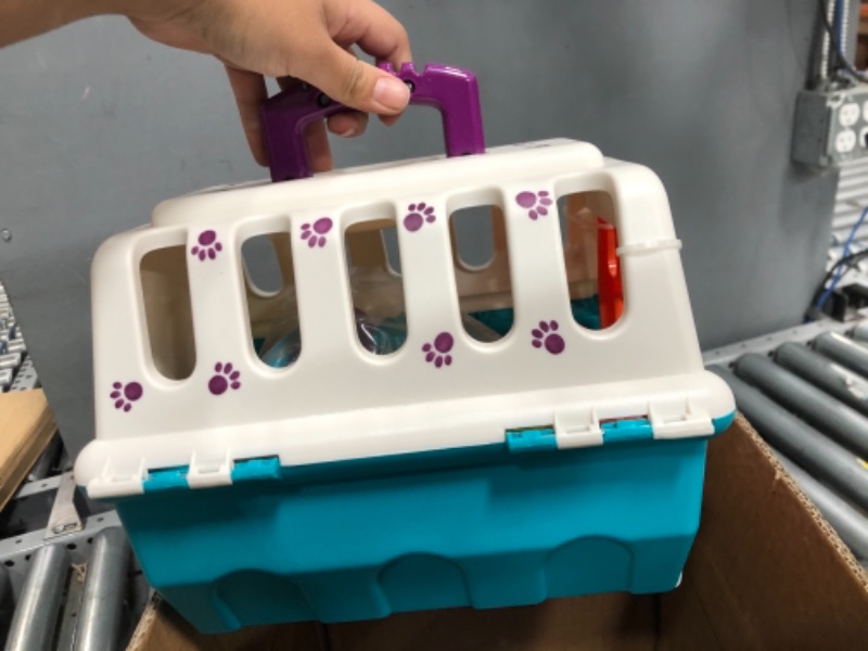 Photo 2 of battat - dalmatian vet kit - interactive vet clinic and cage pretend play for kids (15 pieces)