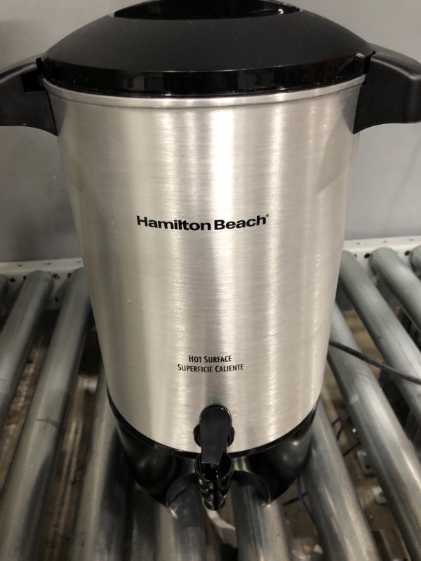 Photo 2 of 45-Cup Fast Brew Stainless Steel with 1-Hand Dispensing Coffee Urn