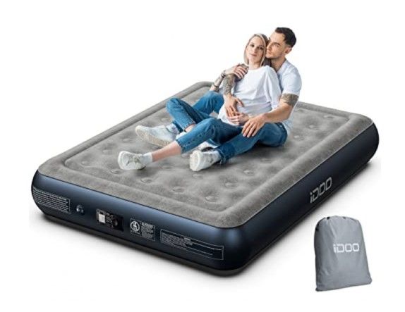 Photo 1 of (SIZE UNKNOWN) iDOO Air Mattress, Inflatable Airbed