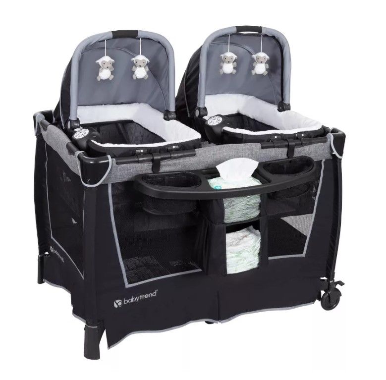 Photo 1 of Baby Trend Retreat Twins Nursery Center - Quarry

