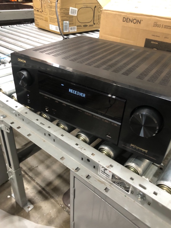 Photo 1 of Denon AVR-X3800H 9.4-Ch Receiver (2022 Model) - 8K UHD Home Theater AVR (105W X 9) Built-in Bluetooth, Wi-Fi & HEOS Multi-Room Streaming, Dolby Atmos, DTS:X, IMAX Enhanced & Auro 3D
