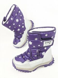 Photo 1 of Coga Fashion Girls Snow Boots Purple Silver, 29 (eur size)