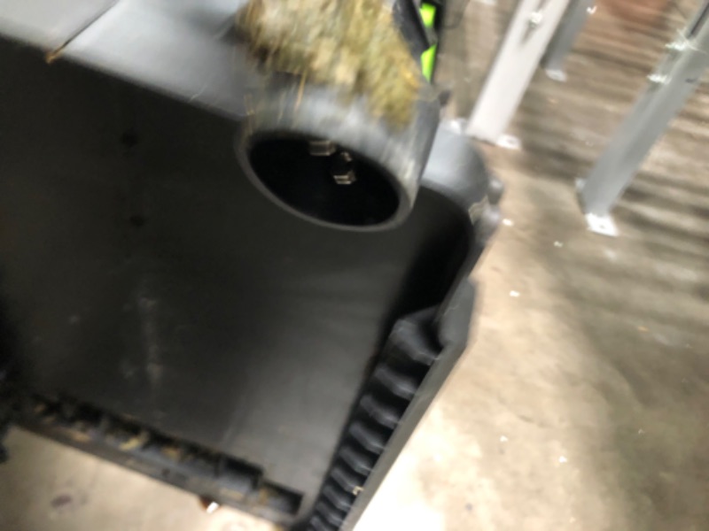 Photo 2 of 120 Volts, 60Hz, 15 Amp, 1800 Watts Corded Chipper Shredder - Gray - Earthwise