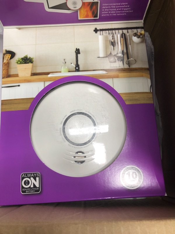 Photo 2 of Kidde 10 Year Worry-Free Hardwired Combination Smoke and Carbon Monoxide Detector with Wire-Free Voice Interconnect