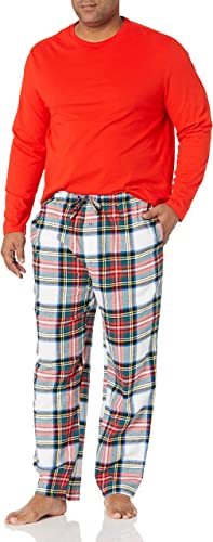 Photo 1 of Amazon Essentials Men's Flannel Pajama Set - XS
