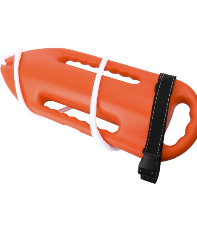 Photo 1 of 4.5 out of 5 stars71 Reviews
Amarine Made Rescue Can Floating Buoy Tube for Water Life Saving Swim Training Swim Buoy Safety Float with Adjustable Waist Belt