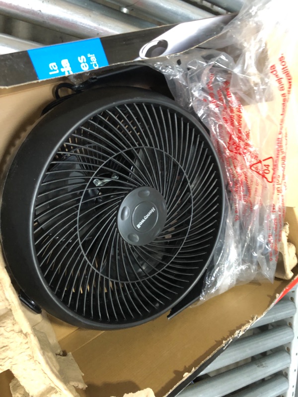 Photo 3 of 12 in. 3 Speed Whole Room Circulator Floor Fan