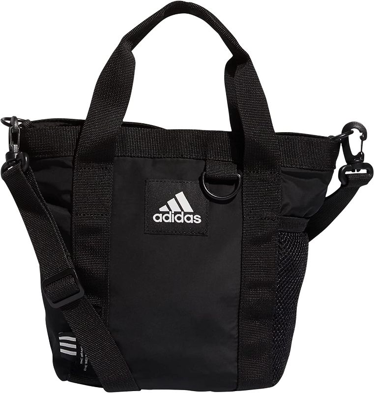 Photo 1 of adidas Women's Essentials Mini Tote Crossbody Bag, Black, One Size
