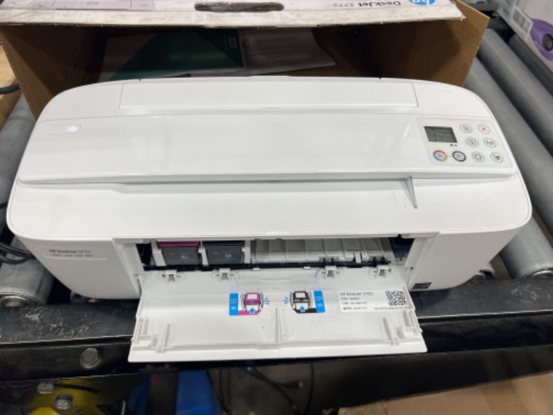 Photo 2 of PARTS ONLY * ERROR ** HP DeskJet 3772 All-in-One Wireless Color Inkjet Printer - Instant Ink Ready
