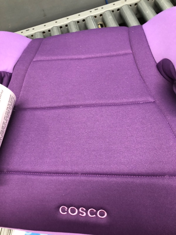 Photo 3 of Cosco Topside Child Safe Belt Positioned Backless Booster Car Seat, Purple Grape