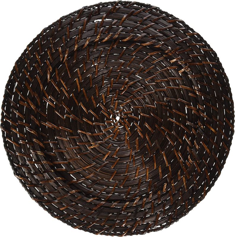 Photo 1 of 13" Rattan Charger Plate (Set of 4)