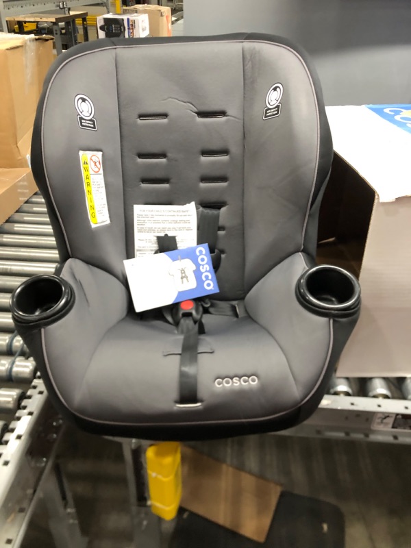 Photo 2 of Cosco Onlook 2-in-1 Convertible Car Seat, Rear-Facing 5-40 pounds and Forward-Facing 22-40 pounds and up to 43 inches, Black Arrows