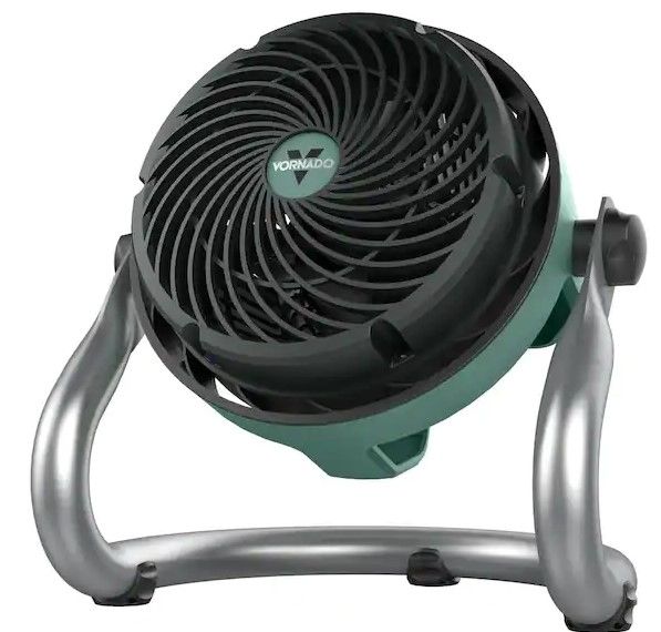 Photo 1 of Vornado
EXO51 7.5 in. Small Heavy-Duty Floor Fan, Air Circulator Shop Fan, Green