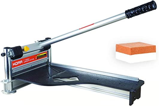 Photo 1 of KORR KMAP001 9 inch Laminate Flooring and Siding Cutter with Heavy Duty Fixed Aluminum Fence and Built-in Precision Angled Miter Settings with BONUS Honing Stone
