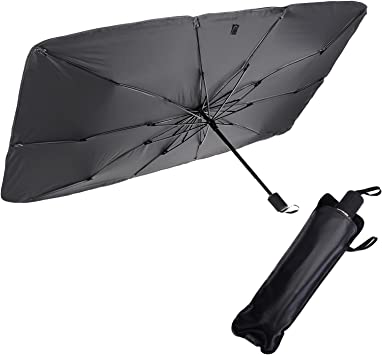 Photo 1 of *NOT exact stock photo, use for reference*
Foldable Car Windshield Umbrella, Yellow