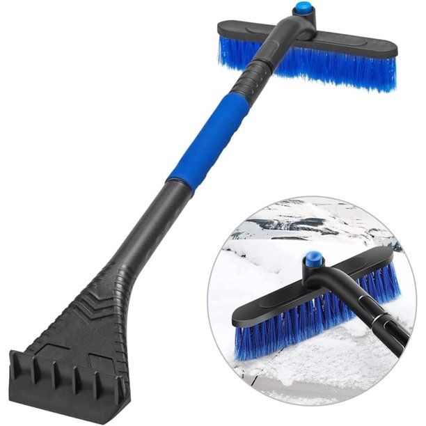 Photo 1 of *NOT exact stock photo, use for reference*
3-in-1 Multi-Function Telescopic Ice Scraper Snow Brush 
