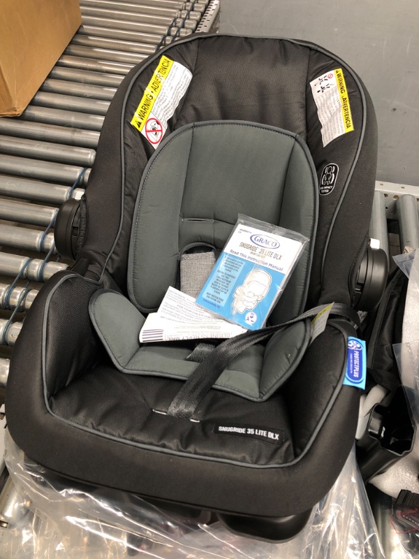 Photo 1 of Graco Modes Pramette Travel System, Includes Baby Stroller with True Pram Mode, Reversible Seat, One Hand Fold, Extra Storage, Child Tray and SnugRide 35 Infant Car Seat, Ellington
