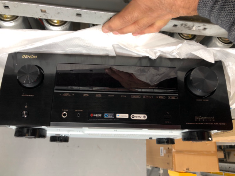 Photo 6 of Denon AVR-X3700H 9.2-Channel 8K AV Receiver with 3D Audio and Amazon Alexa Voice Control