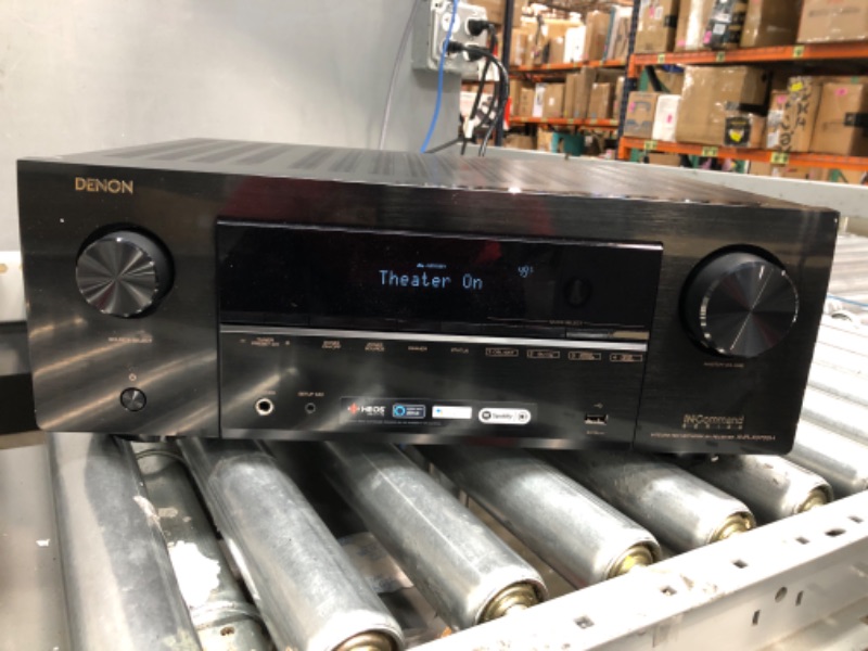 Photo 7 of Denon AVR-X3700H 9.2-Channel 8K AV Receiver with 3D Audio and Amazon Alexa Voice Control