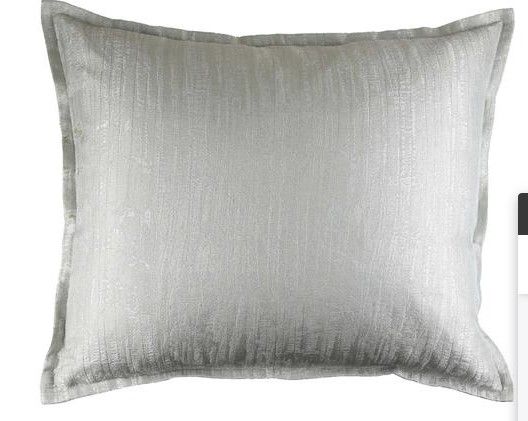 Photo 1 of Ann Gish Regency Birch Pillow Silver - 22x18
