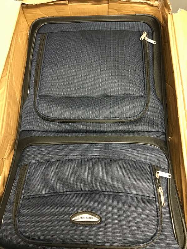 Photo 2 of Traveler's Choice Amsterdam 29" Expandable Rolling Upright Navy OSFA