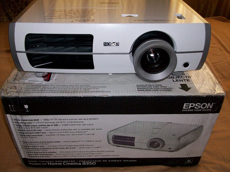 Photo 1 of Epson PowerLite Home Cinema 8350 Projector
