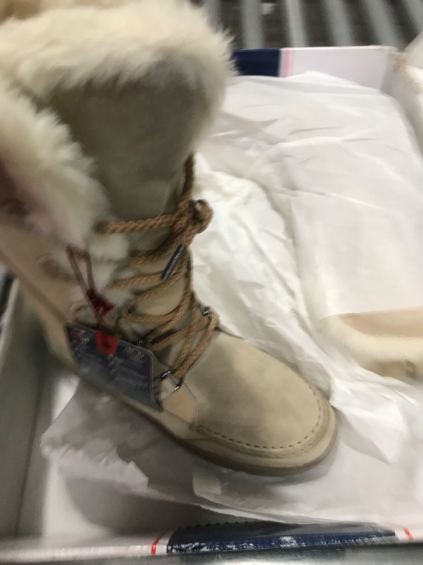 Photo 2 of Pajar Women's Fur and Calf Hair Winter Boots White Size 10