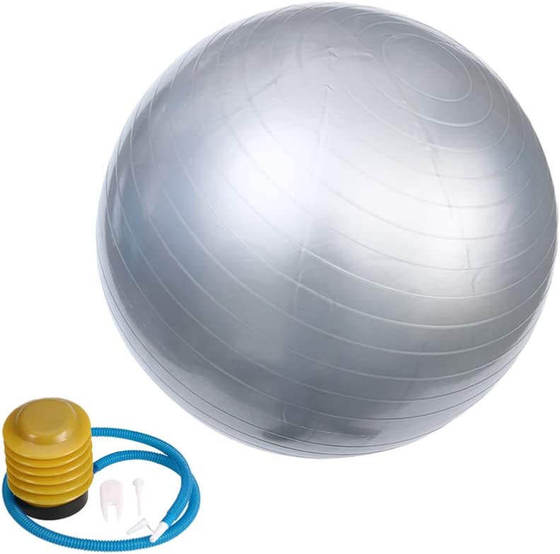 Photo 1 of  85cm 1000g Yoga Exercise Ball Professional Burst Proof Body Stability Balance Training Ball with Air Pump Gym Yoga Pilates
